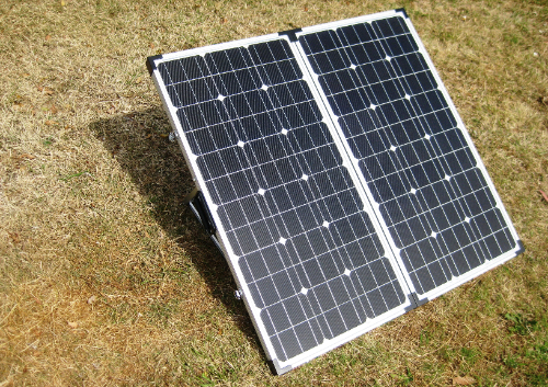 Foldout Portable Solar Panel